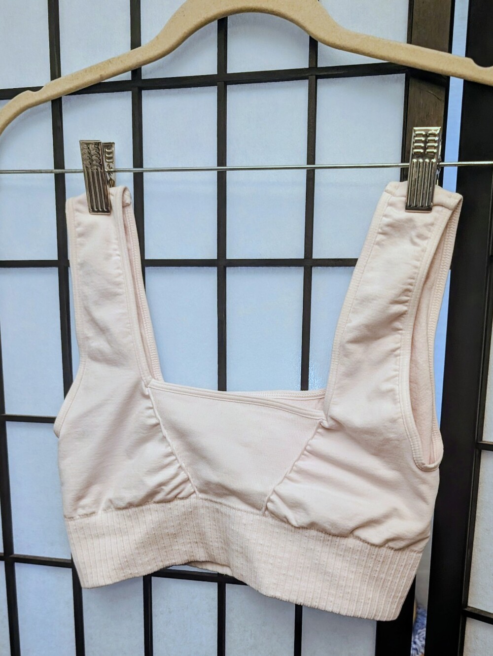 Free People Square karma Bra Light 🩷 Pink